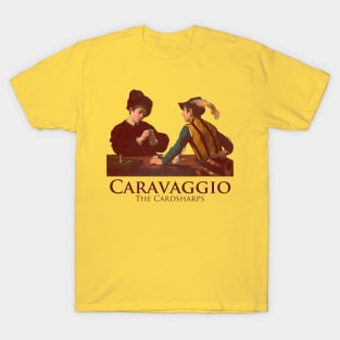 The Cardsharps from Caravaggio T-Shirt